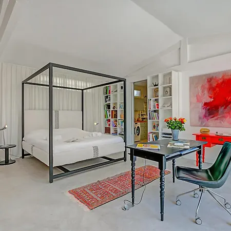 Artful Loft Retreat - Terrace, Parking - Happy Villa Juan-les-Pins
