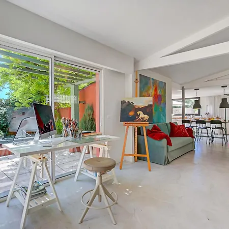 Artful Loft Retreat - Terrace, Parking - Happy * Juan-les-Pins